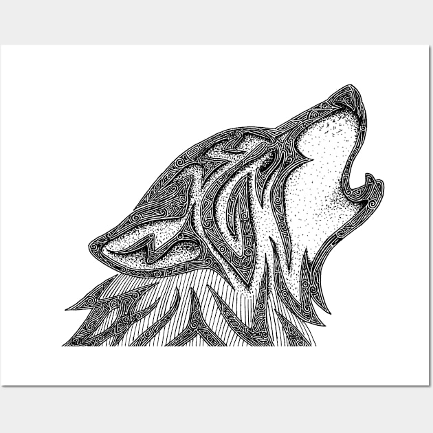 Wolf Wall Art by Anna_DeVries